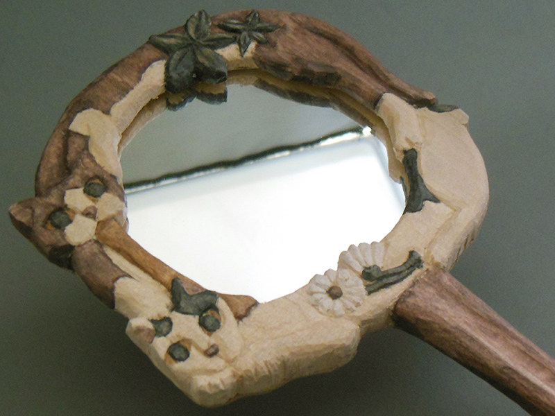 うめの体にはマーガレットの花が